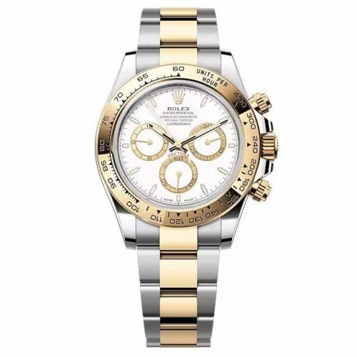 Rolex Cosmograph Daytona Stainless Steel - Yellow Gold / White / Oyster 126503-0001 (M126503-0001)